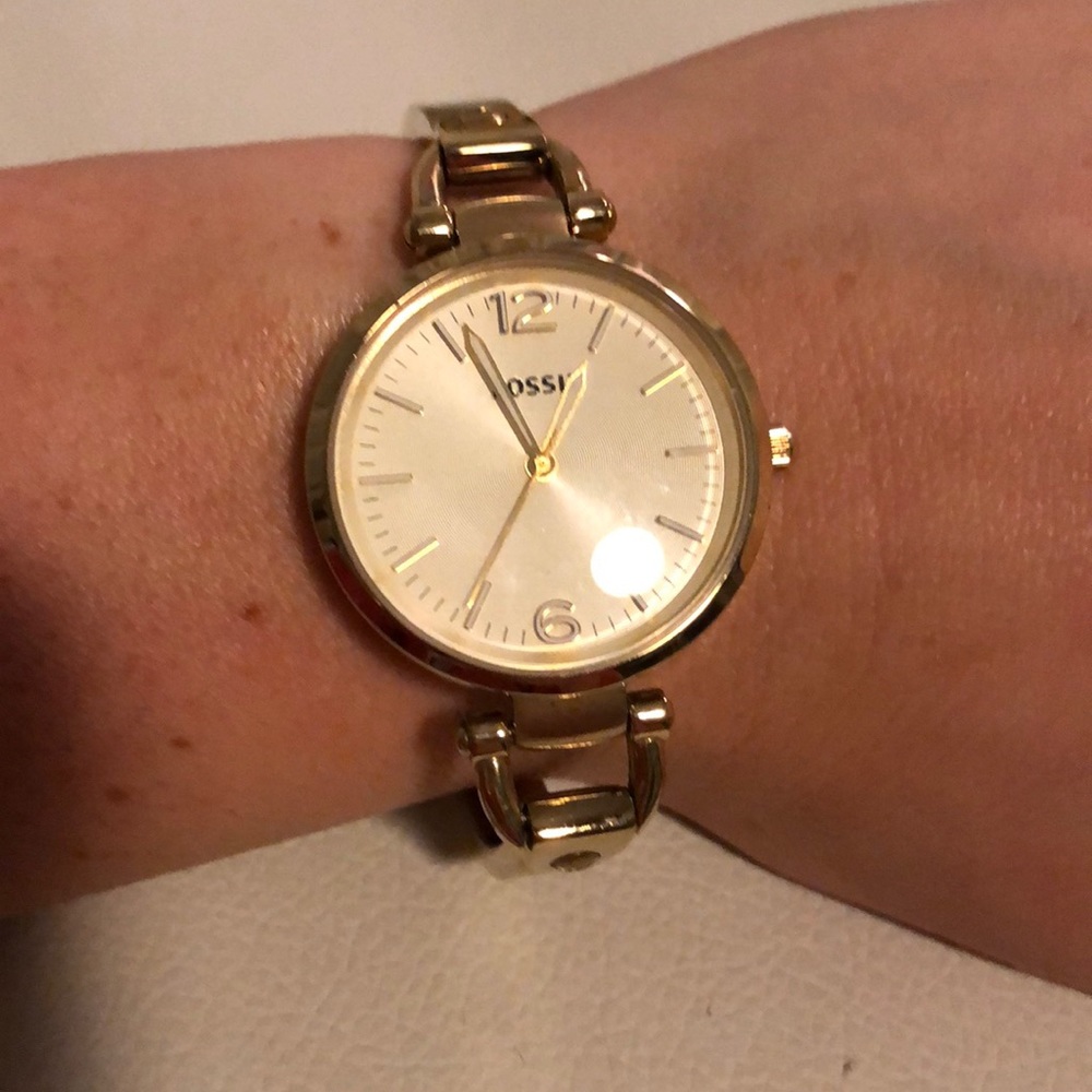 Fossil Goldtone watch